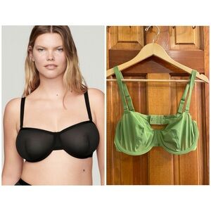 CUUP The Balconette Mesh Bra - 36E/36DD